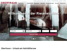 Tablet Screenshot of obertraun.net